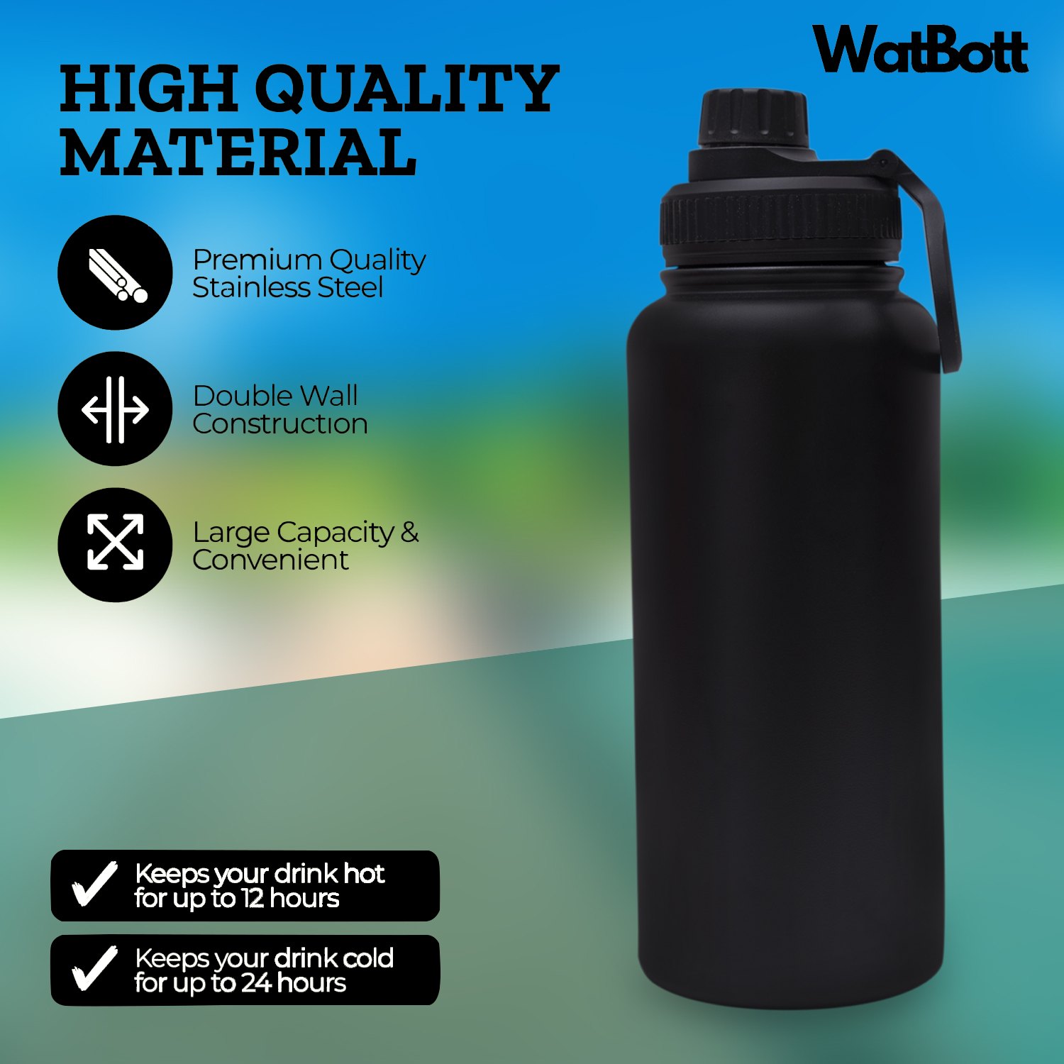 WatBott Dual Lid